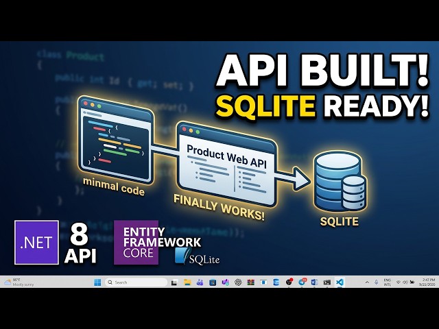 Build a .NET 8 Web API in Minutes (Step-by-Step)