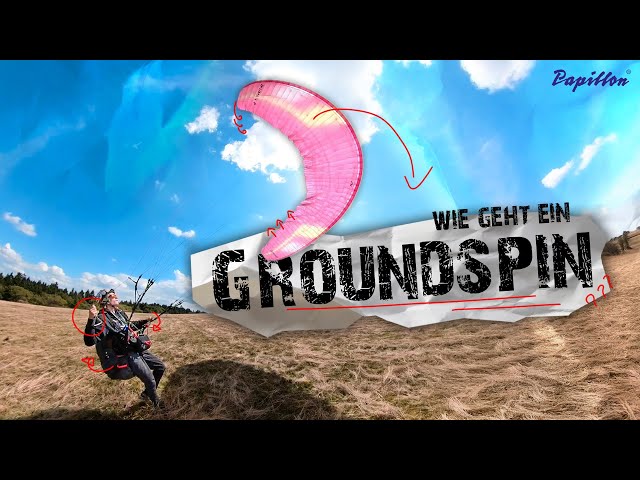 Groundspin Tutorial // Paragliding Tipps und Tricks zum Groundhandling