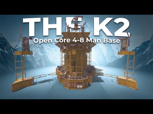 THE K2 | Open Core 4-8 Man Base | Full Build