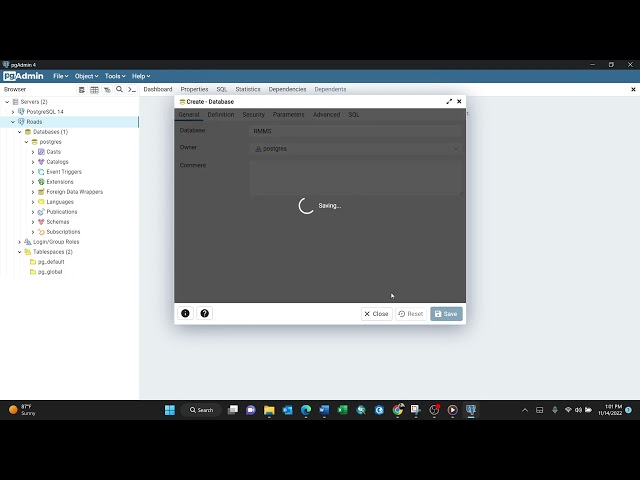 Creating Spatial Database using PostgreSQL