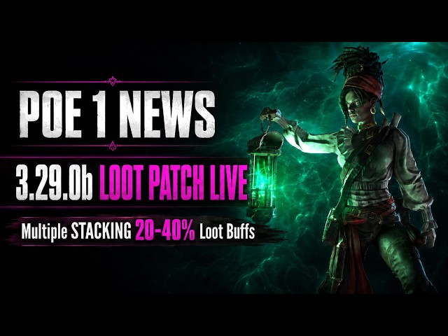 POE 1 - 3.29 Loot Patch Live Now. Better High Tier Voyage Loot. Path of Exile Curse of the Allflame