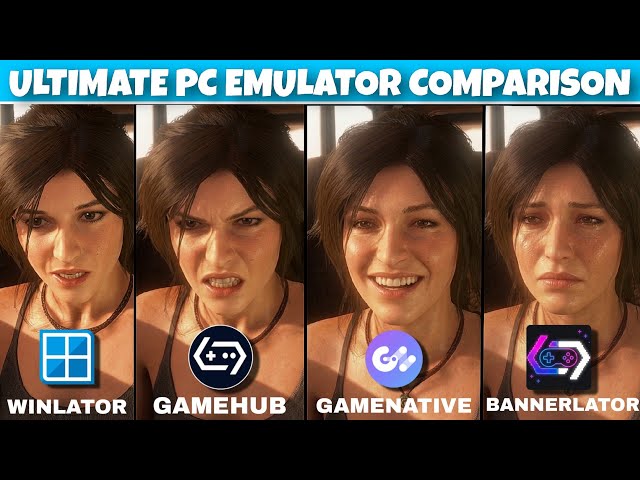 PC EMULATOR COMPARISON Winlator vs GameHub vs Bannerlator vs GameNative On Android 