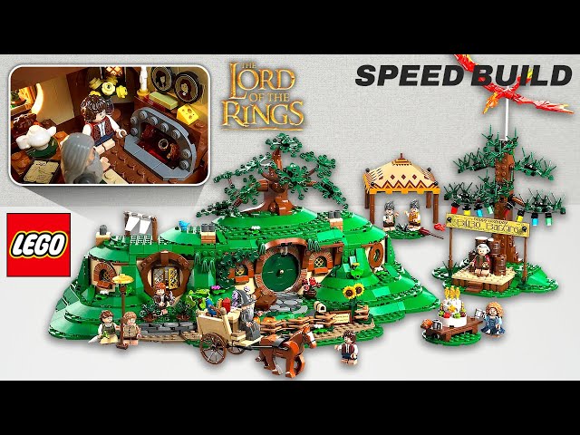 LEGO Icons 10354 The Lord of the Rings: The Shire Speed Build
