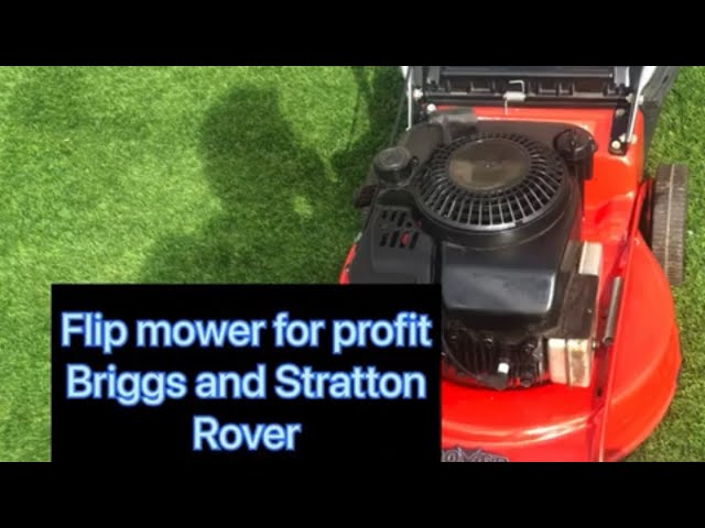 Flipping lawn mower for profit .small engine repair .Briggs and Stratton Quantum ,Rover