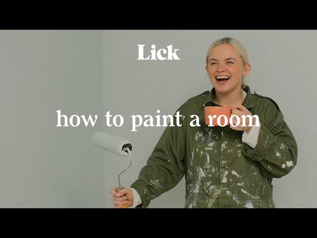 How to paint a room with Lick paint | Lick