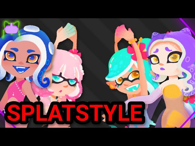 How I draw in Splatoon's artstyle.