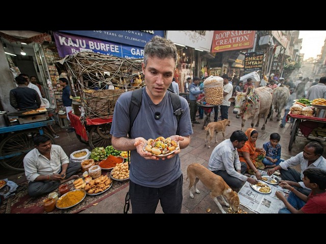Probando comida en la India 🇮🇳 - ¿ES TAN SUCIA COMO SE VE?