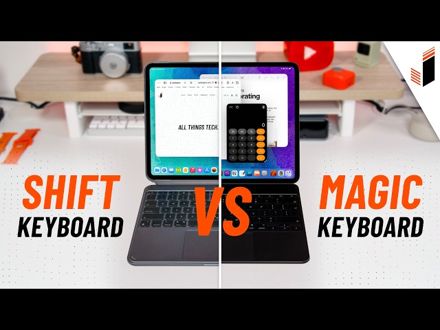 The Best Keyboard for iPad - ESR Shift Keyboard vs Magic Keyboard!