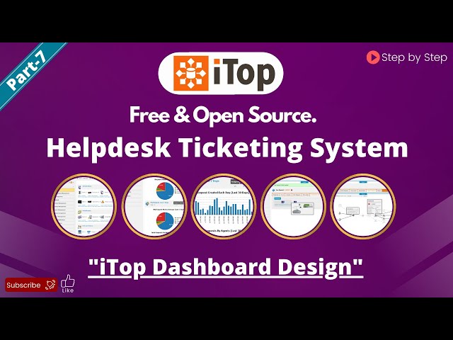 iTop Dashboard Design | IT Ticketing System Detailed Dashboard