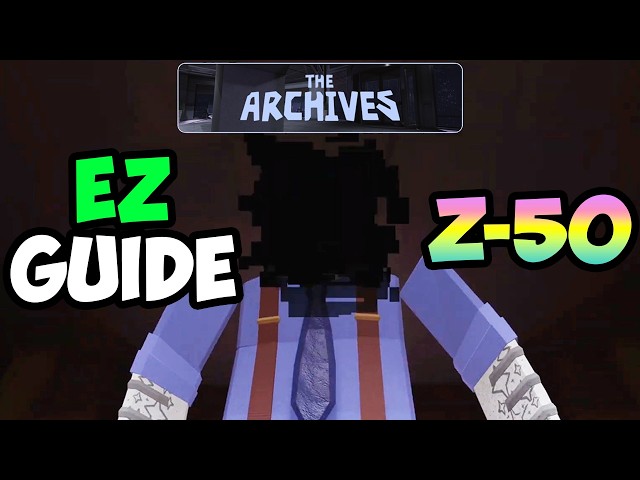 How to beat THE ARCHIVES in Roblox Doors! *FULL GUIDE*