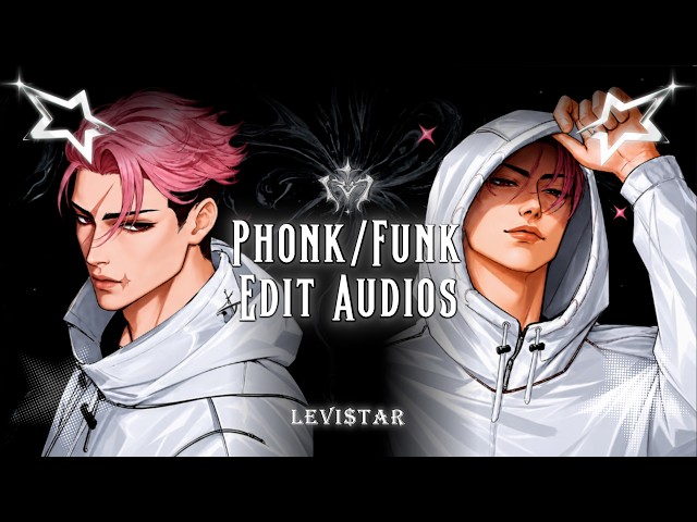 Phonk/Funk Edit Audios For You To Lock In ☆⊹ +timestamps★