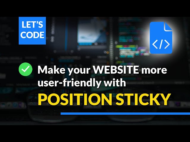 HTML CSS tutorial: Making your website more user-friendly #htmlcss