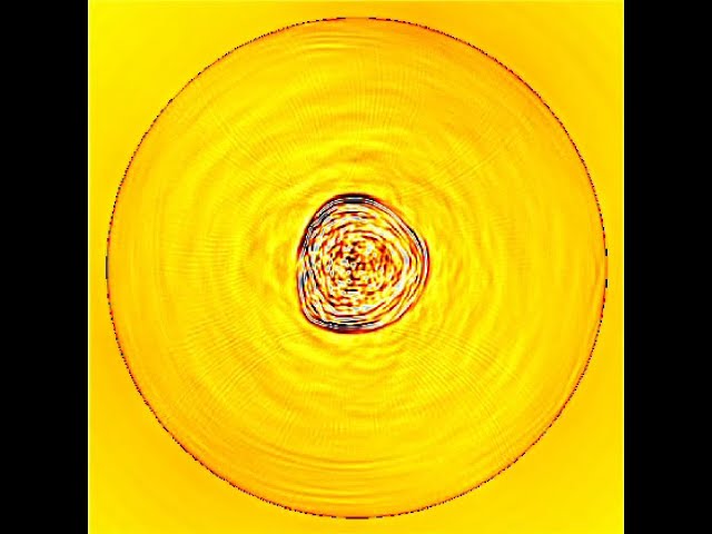 MATLAB k-Wave: 2D Time Reversal Reconstruction For A Circular Sensor