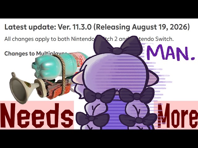 Splatoon 3's Newest Patch is uh... (Ver. 11.3.0)