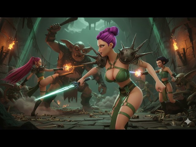 KPop Demon Hunters 2 Huntrix Fighting the Great Goblin