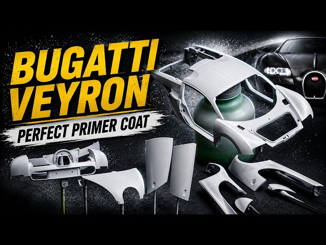 AUTOart Bugatti Veyron Restoration | Perfect Primer Coat | Week 3 Update