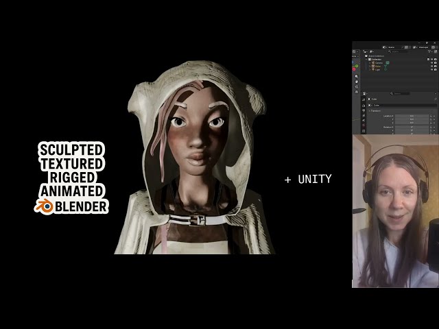 Building a Game About Falling Back in Love with Life - my first week in unity!