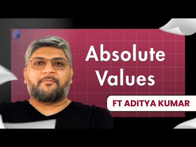 GMAT Absolute Value Questions: A Structured 3-Level Framework | Aditya Kumar Live