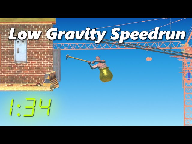Getting Over It Space% In 1:34