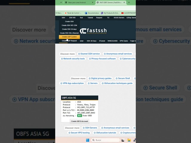 🎬 Resumen Final de la Serie: SSH, SSL, WS, UDP y V2Ray | 2026