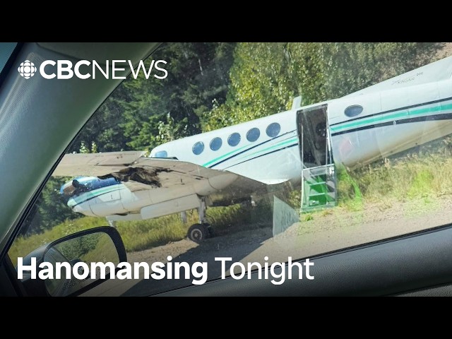 1 dead after plane makes emergency landing on B.C. road | Hanomansing Tonight