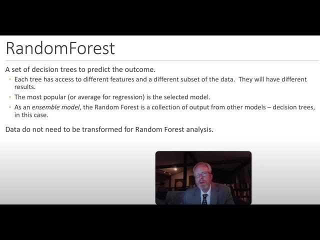 Use RandomForest to Select Features Predictors in Regression