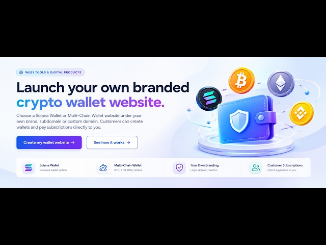 Launch Your Own Crypto Website | No Coding Required