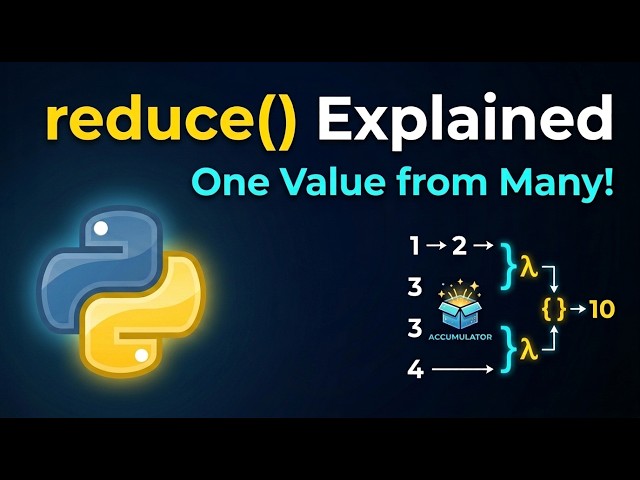 78 🐍 Python reduce() Function Explained | Master Functional Programming in Python