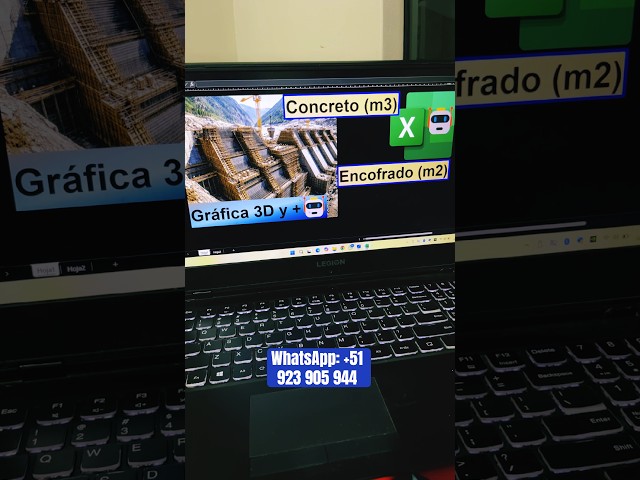 Metrado en Presas de Gravedad en Excel #presas #hidráulica #ingenieriacivil #metrados #concrete