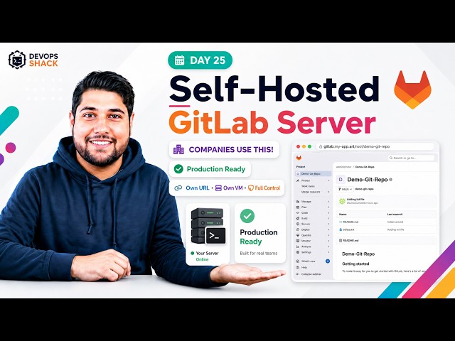 Day 25 | Install GitLab On Your Own server | Self-Hosted GitLab Server