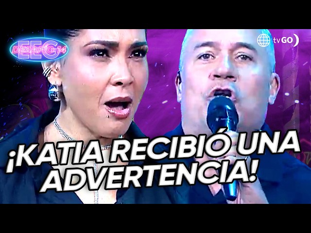 EEG Desafío 14: Katia Palma recibió una advertencia tras la fuerte queja de Mathías Brivio (HOY)