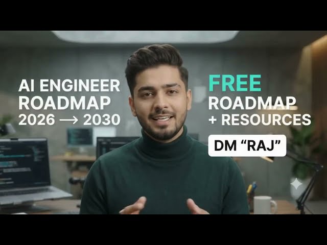 AI Engineer Roadmap End to end 2026 to 2030,How to Become an AI Engineer.