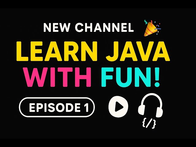 “Welcome to Code with Fun! 🎉 Learn Core Java the Easy & Fun Way”