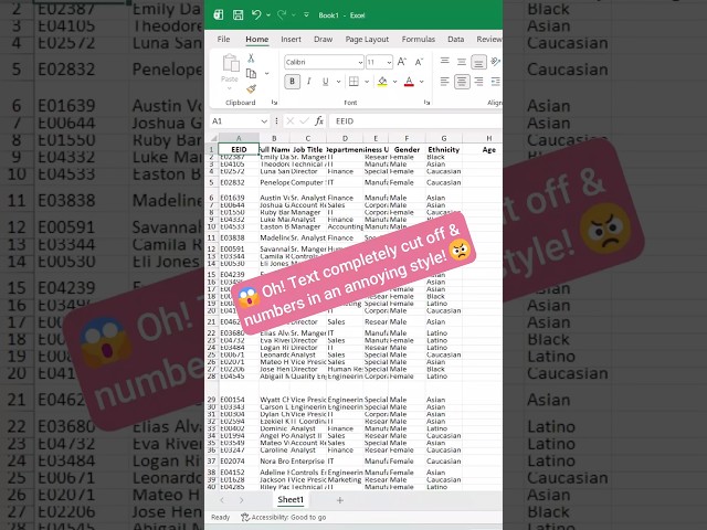Adjust columns and rows using shortkeys #excel #exceltips #exceltutorial
