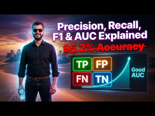 Accuracy Said 95% — But It Detected ZERO Fraud | Model Evaluation Metrics Explained | ML EP 16