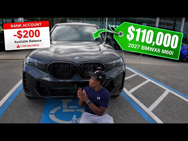 Test Driving A $110,000 BMW With -$200 In My Bank Account