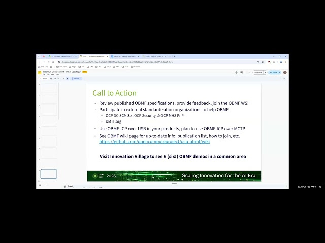HM - OBMF _ Open Boot and Management Framework - workstream - (2026-08-26)