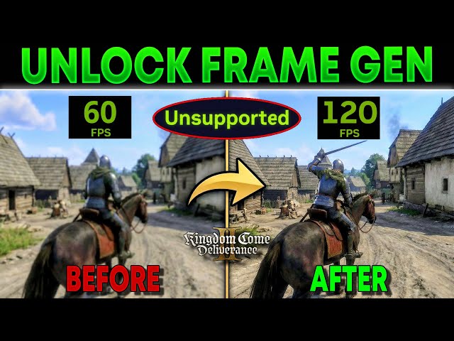 Unlock Frame Generation in UNSUPPORTED Games Using OptiScaler!