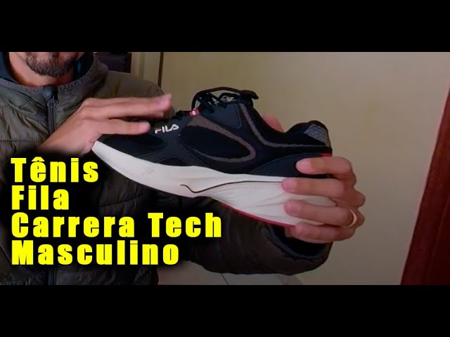 Tênis Fila Carrera Tech Masculino (Em 2 minutos)