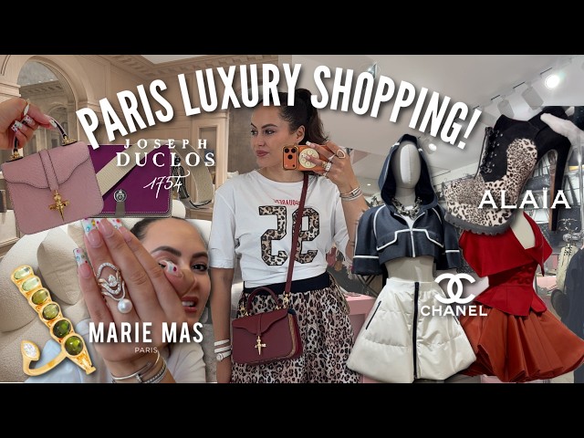 *WITH PRICES* Paris Luxury Shopping Vlog 2026 ft. Joseph Duclos & luxury vintage!
