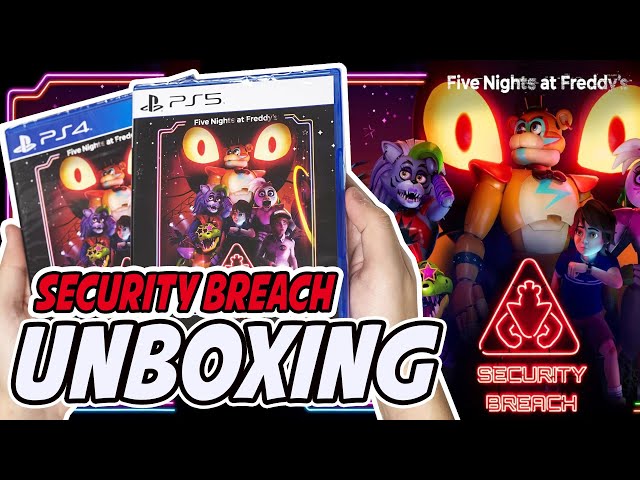 Five Nights at Freddy's: Security Breach (PS4/PS5) Unboxing