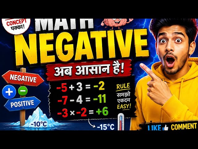 Math Negative 💯 👍  #Math negative symbols #CompetitiveExam #exam