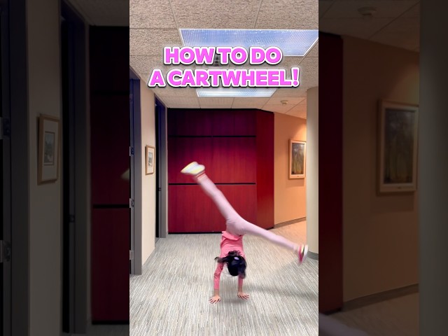 How to do a cartwheel for beginners! 🤩😍 #shorts #gymnast #flexibility #goneviral #subscribe #like