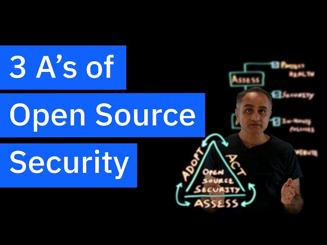 The 3 A's of Open Source Security
