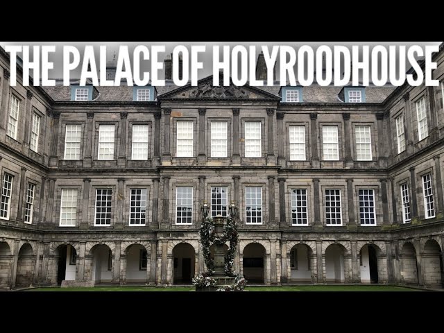 ALL ALONE in the Palace of Holyroodhouse! (Holyrood Palace, Edinburgh)