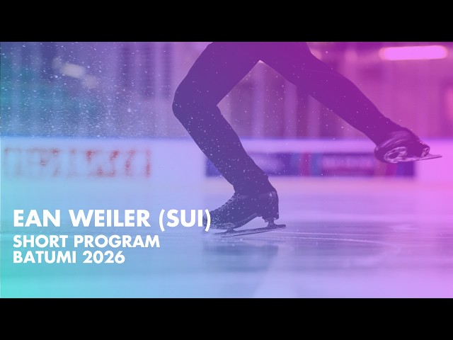 Ean WEILER (SUI) | Junior Men Short Program | Batumi 2026