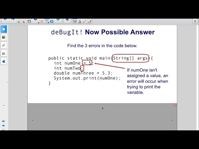 CS Fundamentals Syntax Errors Pt 2