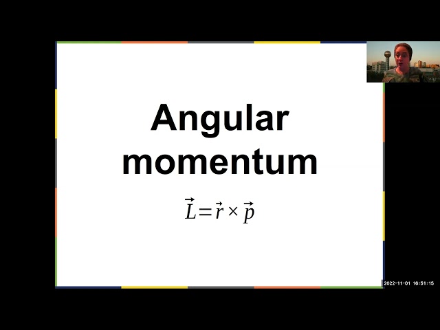 Intro Physics Chapter 11 Angular Momentum