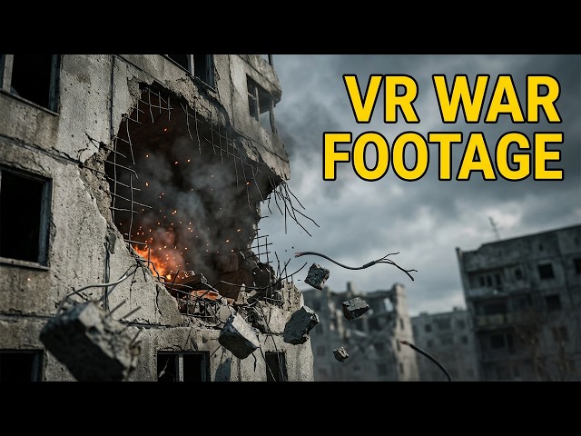 Walking Through War | Real Ukraine Destruction 360° VR
