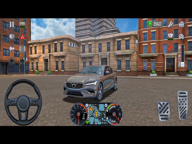 Taxi Car Simulator : EVO Gameplay | Volvo S60 Sedan Car Driving in City | Android Gameplay 